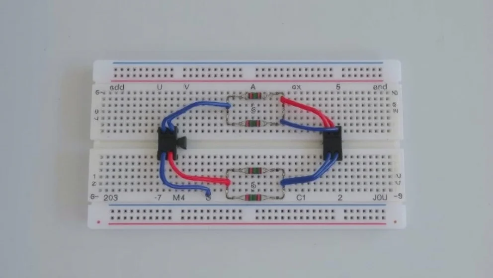 Krets med både serie- och parallellkoppling